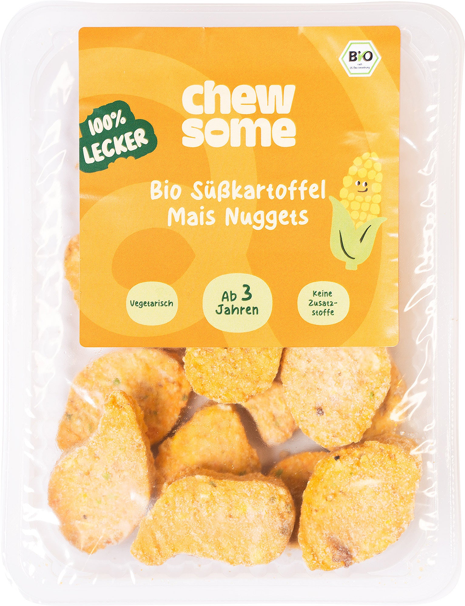 Bio Süßkartoffel Mais Nuggets